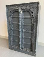 massief houten grijze kast uit India, Huis en Inrichting, Ophalen, Gebruikt, Teakhout, 50 tot 100 cm