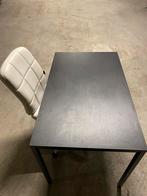 Tafel + bureaustoel, Huis en Inrichting, Tafels | Eettafels, Ophalen, Gebruikt, 50 tot 100 cm, 100 tot 150 cm