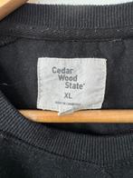 Cedar Wood State Zwarte Trui XL, Ophalen of Verzenden, Zo goed als nieuw, Maat 56/58 (XL), Zwart