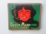 Queen Mary Gold Tipped 10 Cigarettes blik, Overige merken, Ophalen of Verzenden, Zo goed als nieuw