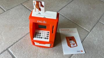 Pinniemaat ING, pinautomaat zgan beschikbaar voor biedingen