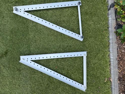 Verstelbaar aluminium zonnepaneel stand, Doe-het-zelf en Verbouw, IJzerwaren en Bevestigingsmiddelen, Zo goed als nieuw, Overige typen