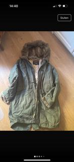 Orginele woolrich parka konijn, Kleding | Dames, Jassen | Winter, Maat 38/40 (M), Ophalen of Verzenden, Zo goed als nieuw, Woolrich