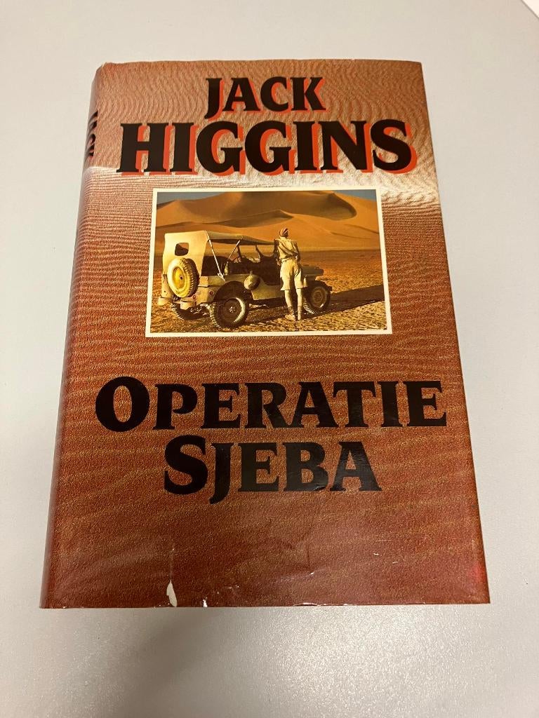 Operatie Sjeba Jack Higgins, Boeken, Ophalen of Verzenden, Tweede Wereldoorlog, Gelezen, Algemeen