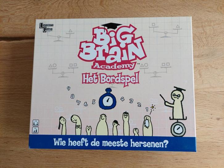 Big Brain Acedemy bordspel, Hobby en Vrije tijd, Gezelschapsspellen | Bordspellen, Zo goed als nieuw, Een of twee spelers, Drie of vier spelers