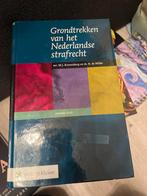 Grondtrekken Nederlands strafrecht 7e druk, Boeken, Studieboeken en Cursussen, Ophalen of Verzenden, Gamma, Gelezen, WO