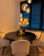 Velvet eetkamerstoelen, Huis en Inrichting, Stoelen, Ophalen, Zo goed als nieuw