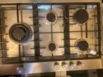 Boretti gaskookplaat 5 pits, Witgoed en Apparatuur, Kookplaten, Ophalen, Zo goed als nieuw, Inbouw, Gas