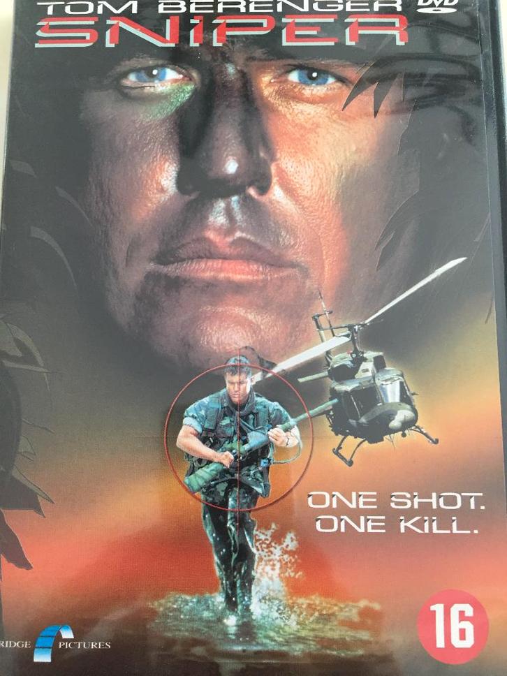 Sniper, Cd's en Dvd's, Dvd's | Actie, Zo goed als nieuw, Actie, Vanaf 16 jaar, Ophalen of Verzenden