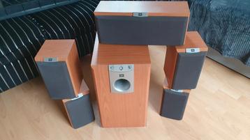 Sony & JBL 5.1 home cinema set met muurbeugels