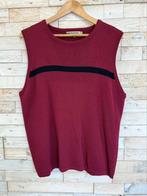 No Excess vintage gebreide spencer heren wijnrood, maat L, Kleding | Heren, Truien en Vesten, Ophalen of Verzenden, Nieuw, Maat 52/54 (L)