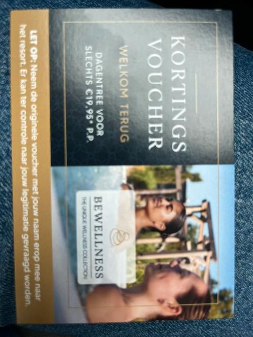 Sauna zwaluwhoeve korting, Tickets en Kaartjes, Overige Tickets en Kaartjes, Twee personen