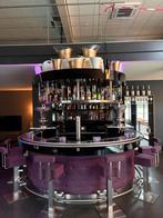 Luxe Bar met Barstoelen, Ophalen, Zo goed als nieuw, Inclusief barstoelen