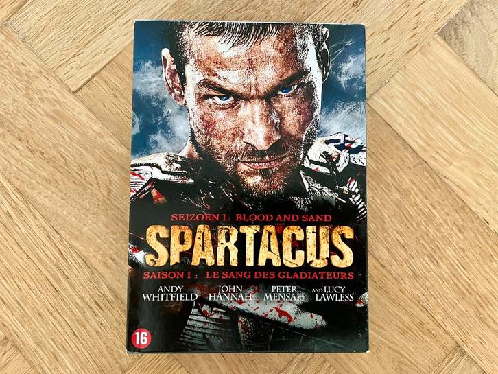 Spartacus - Seizoen 1: Blood and Sand (krasvrij, met NL), Cd's en Dvd's, Dvd's | Tv en Series, Zo goed als nieuw, Actie en Avontuur