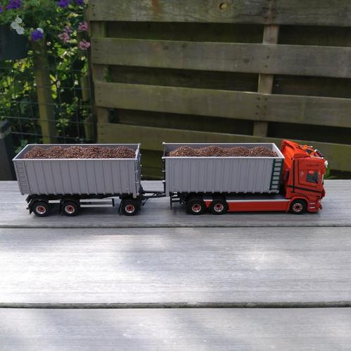 Lading " granulaat" voor Tekno 40 m3 containers, Hobby en Vrije tijd, Modelauto's | 1:50, Zo goed als nieuw, Bus of Vrachtwagen
