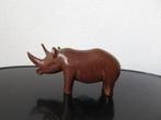 mooi uit hout gesneden neushoorn beeldje 16/8 cm, Antiek en Kunst, Ophalen of Verzenden