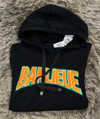 Banlieue hoodie trui met grote print zwart - Maat M, Kleding | Heren, Maat 48/50 (M), Zwart, Ophalen of Verzenden, Zo goed als nieuw