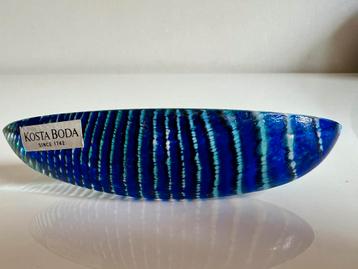 Kosta Boda Art Glass Bertil Vallien Boat ‘Journey’ 1980 beschikbaar voor biedingen