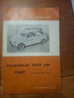 Vraagbaak voor uw Fiat, Ophalen of Verzenden