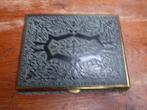 Vintage koperen doosje met mooie decoratie, Antiek en Kunst, Ophalen of Verzenden