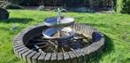 Waterornament fontein, Tuin en Terras, Waterpartijen en Fonteinen, Rvs, Gebruikt, Ophalen, Fontein