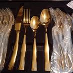 Goud & Zwart Bestekset - Nieuw in Doos, Ophalen