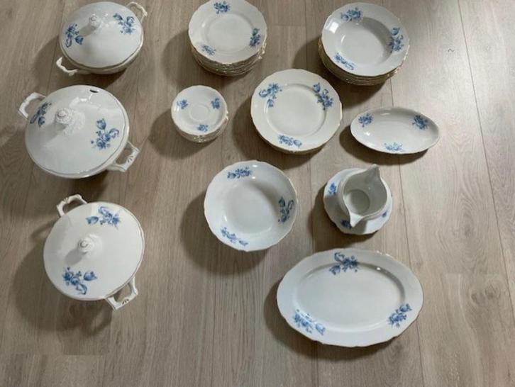 Antiek porseleinen servies RGK Tsjecho-Slowakije, Antiek en Kunst, Antiek | Servies compleet, Ophalen