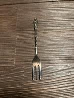 Vintage zilveren vorkje met figuurtje, Antiek en Kunst, Antiek | Bestek, Ophalen of Verzenden
