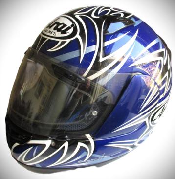 Helm~Arai Motorhelm in doos~Helm Motorrijder~Blauw beschikbaar voor biedingen