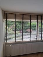 Houten jaloezien 161 hoog x 105 breed, Huis en Inrichting, Stoffering | Gordijnen en Lamellen, Ophalen, 100 tot 150 cm, Crème