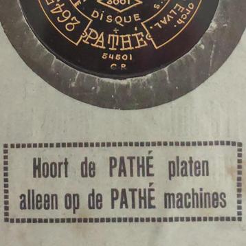 Verzameling Pathéplaten voor Pathéphone diverse maten Pathé beschikbaar voor biedingen