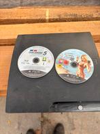 PS3 met 2 Games - Onbekende Staat, Spelcomputers en Games, Spelcomputers | Sony PlayStation 1, Ophalen of Verzenden, Niet werkend