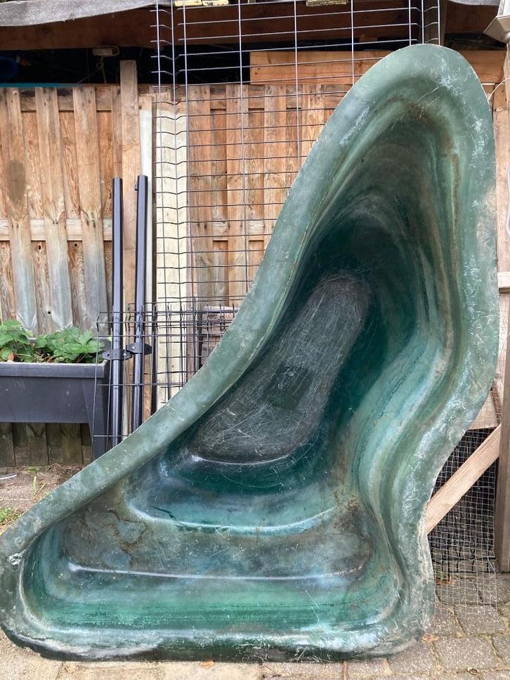 Gebruikte vijverbak – 170 x 120 cm, Tuin en Terras, Vijvers, Gebruikt, Ophalen