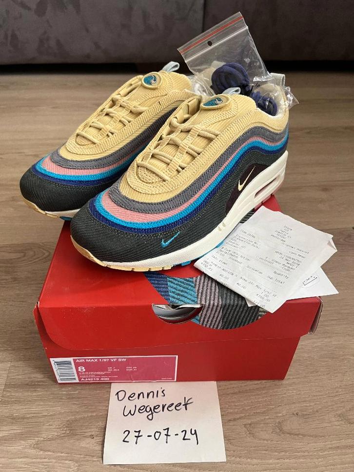 Nike Air Max 1/97 Sean Wotherspoon | Maat 41 | nieuw, Kleding | Heren, Schoenen, Nieuw, Sneakers of Gympen, Overige kleuren, Ophalen of Verzenden