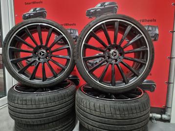 20 inch MERCEDES BREEDSET AMG C CLA CLS E S VELGEN BANDEN beschikbaar voor biedingen