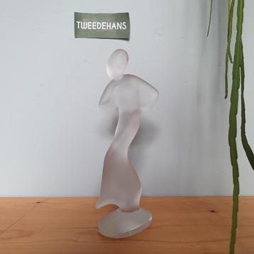 Dancing Lady | Ida Schwetz-Lehmann | Art Deco | Beeld glas beschikbaar voor biedingen