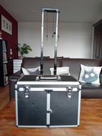 Kappers/ nagel rolkoffer  trolley  zwart, Sieraden, Tassen en Uiterlijk, Koffers, Uitschuifbare handgreep, Gebruikt, 50 tot 60 cm