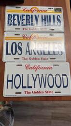 3x nieuwe california nummer platen, Ophalen of Verzenden, Nieuw