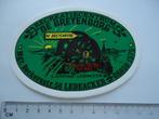 sticker oud Camping Ledeacker De Breyenburg kamperen retro, Verzenden, Zo goed als nieuw, Bedrijf of Vereniging
