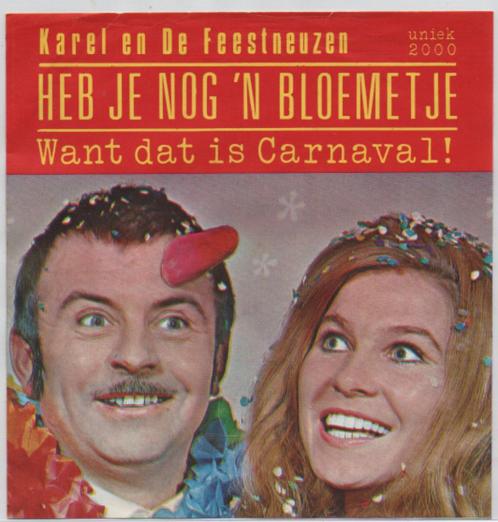 Karel en Feestneuzen- Heb je nog bloemetje Telstar, Cd's en Dvd's, Vinyl | Nederlandstalig, Zo goed als nieuw, Levenslied of Smartlap