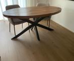 Eettafel, mango. Hout, 160/90/75, Huis en Inrichting, Tafels | Eettafels, Zo goed als nieuw, 150 tot 200 cm, Modern, Vier personen