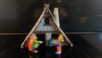 Asterix en Obelix: Asterix Huis met de Bart en Abracourix, Ophalen of Verzenden, Asterix en Obelix, Beeldje of Figuurtje