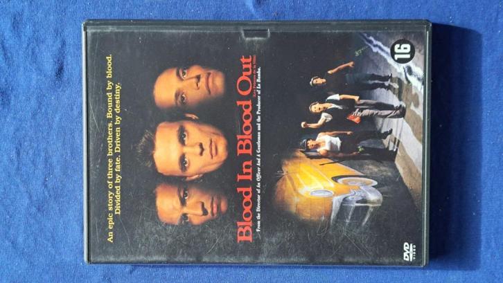 Blood in Blood Out "Benjamin Bratt", Cd's en Dvd's, Dvd's | Actie, Zo goed als nieuw, Vanaf 16 jaar, Ophalen of Verzenden