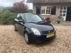 Suzuki Swift 1.3 5D 2007 Zwart, Auto's, Voorwielaandrijving, Stof, 400 kg, Origineel Nederlands