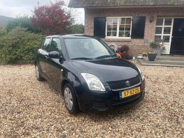 Suzuki Swift 1.3 5D 2007 Zwart, Auto's, Suzuki, Particulier, Swift, Airbags, Airconditioning, Centrale vergrendeling, Elektrische ramen