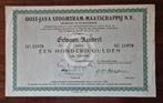 Oost-Java Stoomtram Maatschappij 1949, Postzegels en Munten, Aandelen en Waardepapieren, Ophalen, 1920 tot 1950, Aandeel