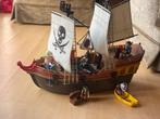 Vintage Piratenschip met Accessoires playmobil, Ophalen of Verzenden, Gebruikt, Complete set
