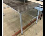 Werktafel 200x100x113 cm Op=Op!, Ophalen, Gebruikt, 70 tot 120 cm, Nb