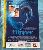 Flipper filmposter paul hogan, Ophalen of Verzenden, Zo goed als nieuw, A1 t/m A3, Film en Tv