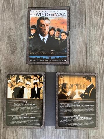 The winds of war/ Herman Wouk / complete serie van 6 DVD's beschikbaar voor biedingen